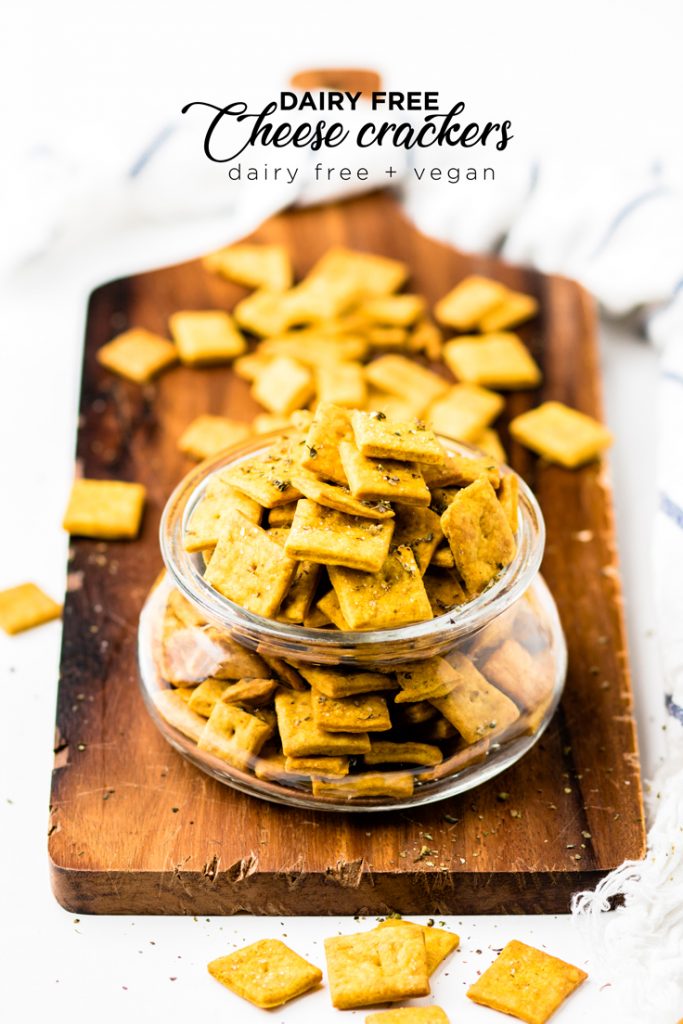 Dairy Free Cheese Crackers (Vegan) Make It Dairy Free