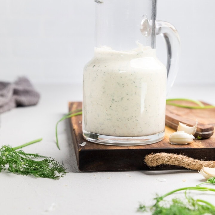 Balsamic Ranch Oil Free Balsamic Salad Dressing Recipe - Make It Dairy Free