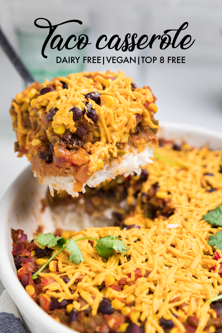 Vegan Taco Casserole Recipe Dairy Free Make It Dairy Free Vegan taco casserole recipe dairy free make it dairy free