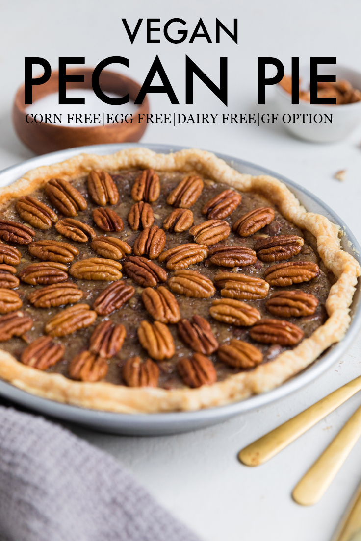 Vegan Pecan Pie - Make It Dairy Free