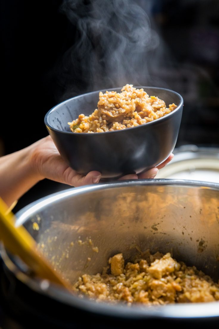 Instant Pot Vegan Dirty Rice (Stove Top Option) Make It Dairy Free