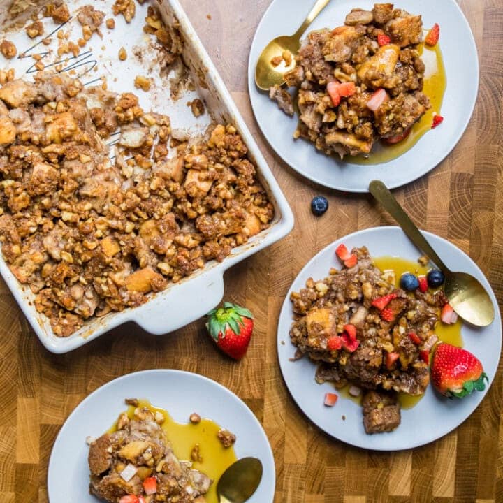 Vegan French Toast Casserole Make It Dairy Free
