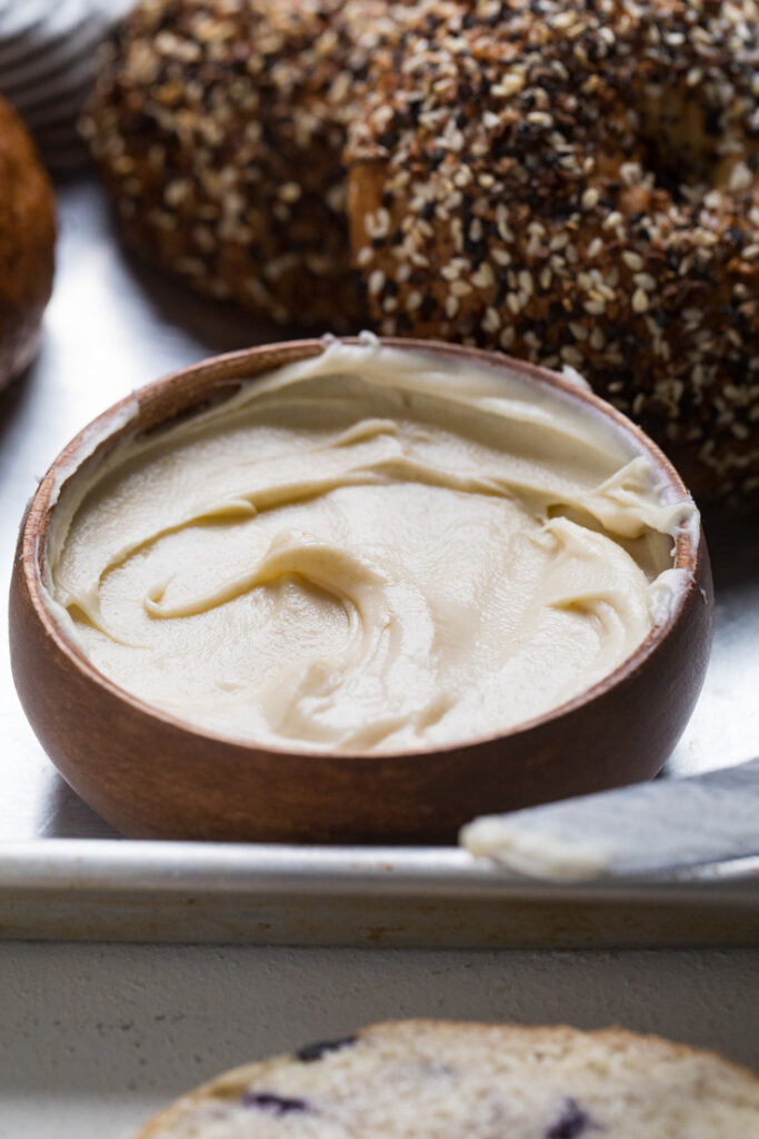 vegan cream cheese without nuts or soy.