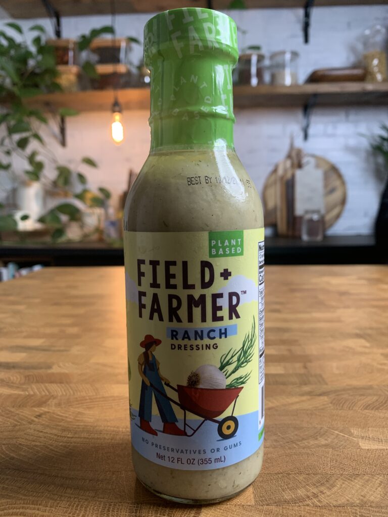 Field+Farmer plant-based ranch dressing bottle