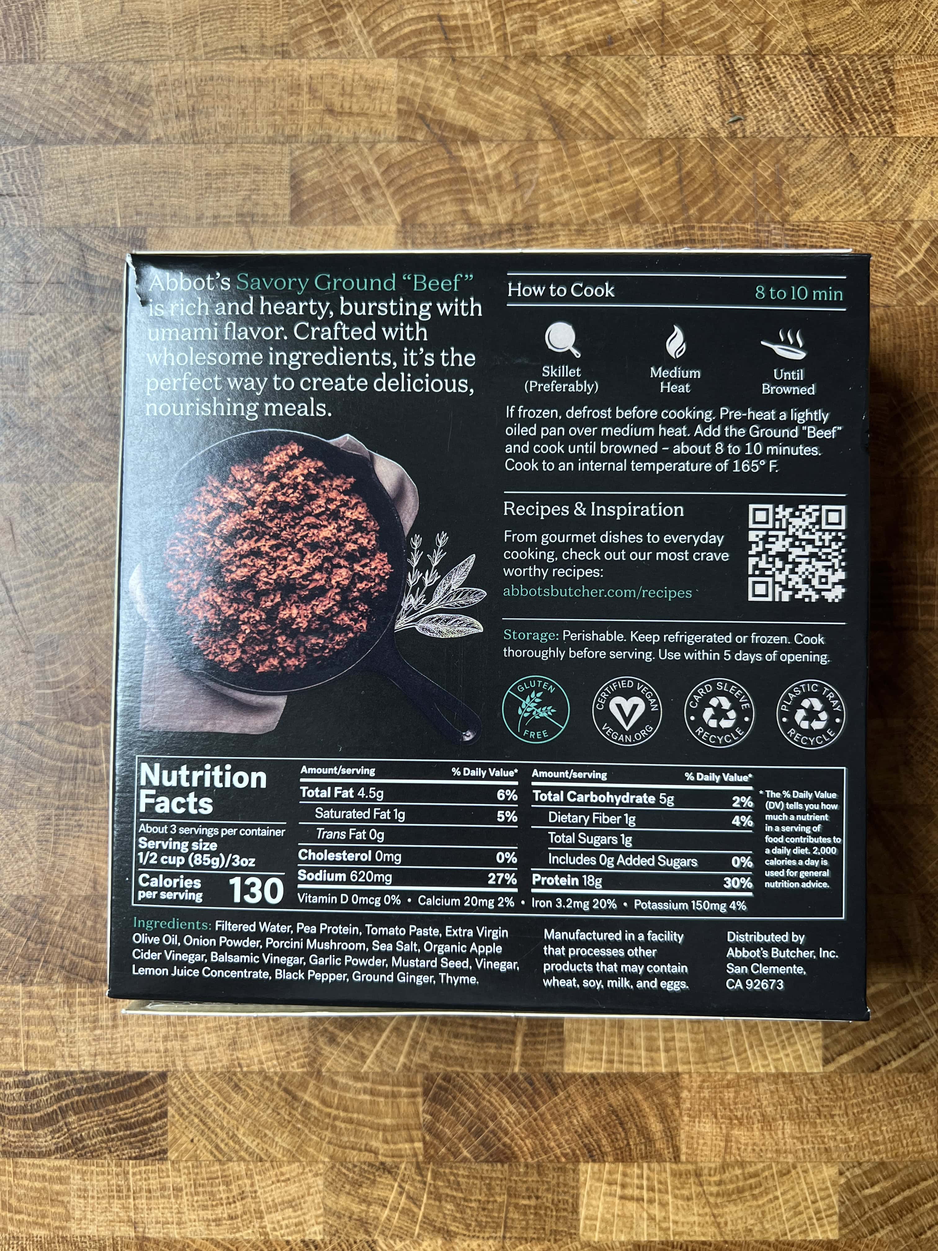 Abbot's Butcher Premium Plant-Based Meat Review - Make It Dairy Free