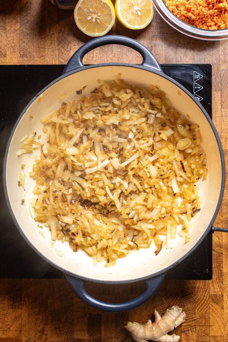 Masoor Dal Recipe (Red Lentil Dal) - Make It Dairy Free