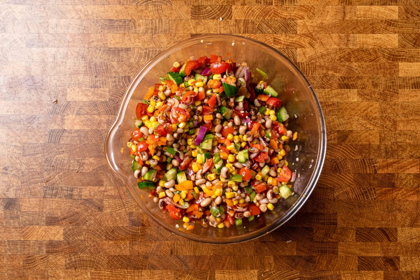 a bowl of cowboy caviar.